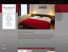 Tablet Screenshot of hotel-alcatraz.de